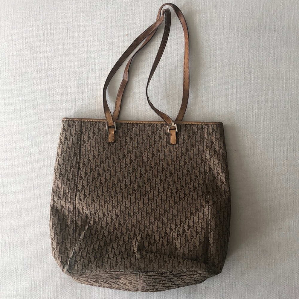 Christian Dior - vintage trotter tote bag
